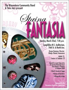 Spring Fantasia presented by the Wauwatosa Community Bands