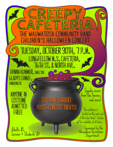 Children's Halloween Concert flyer
